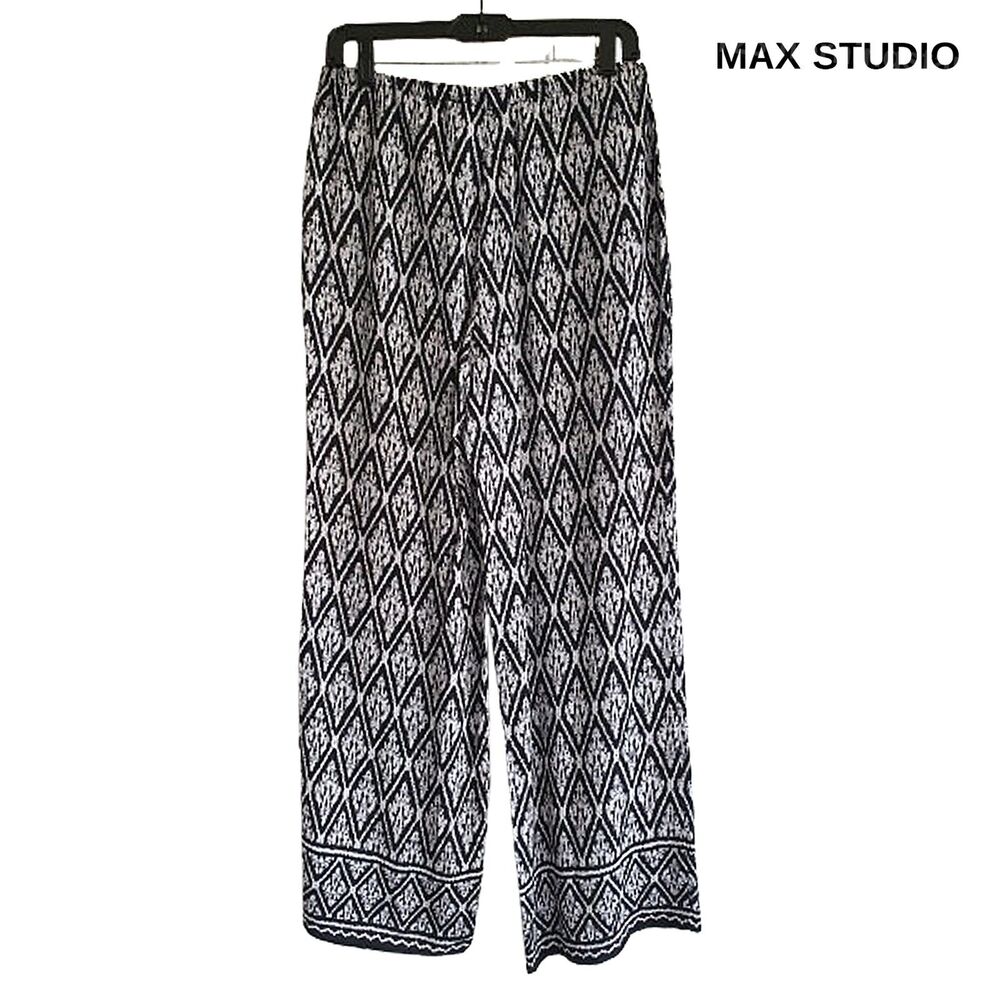 Max Studio New Bohemian Drawstring Flowing Wide L… - image 8